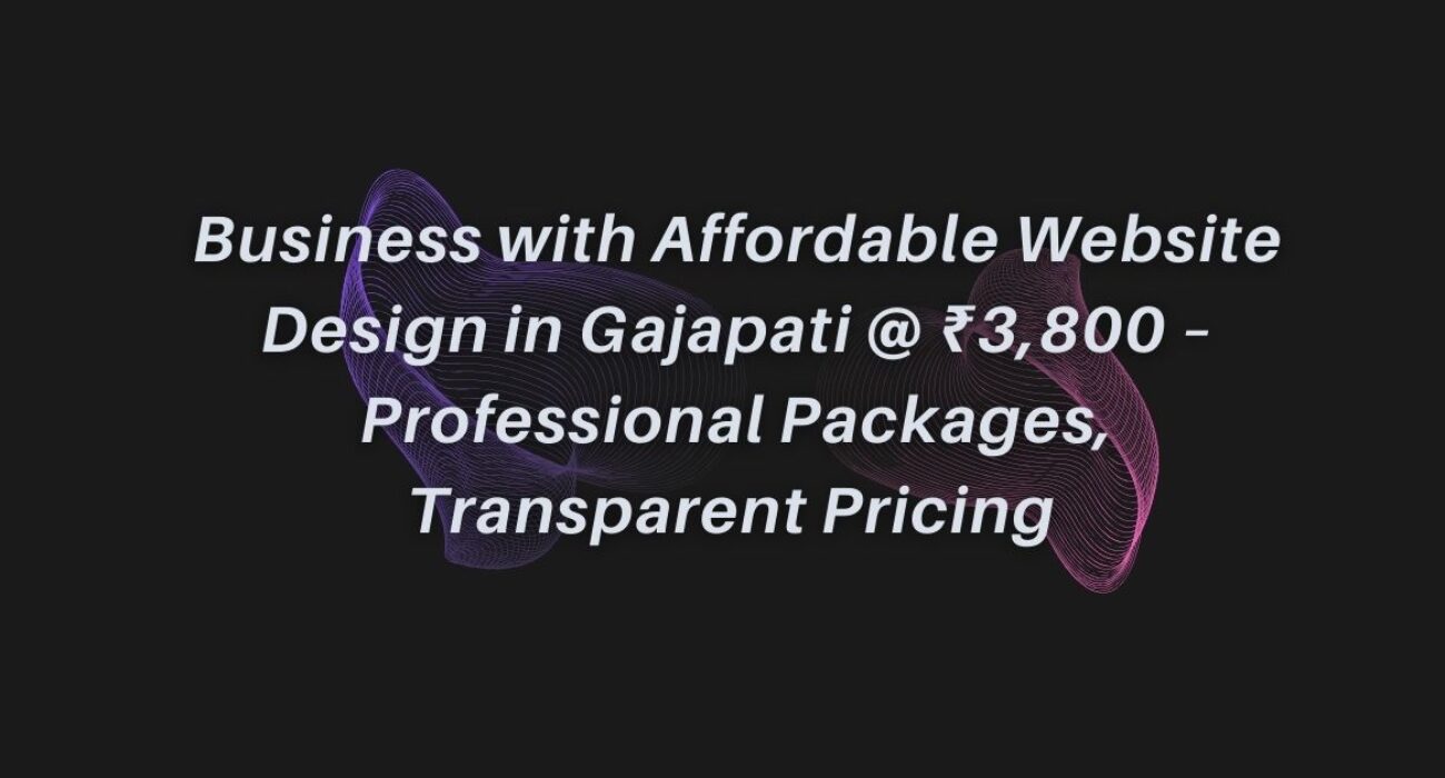 Website Design in Gajapati