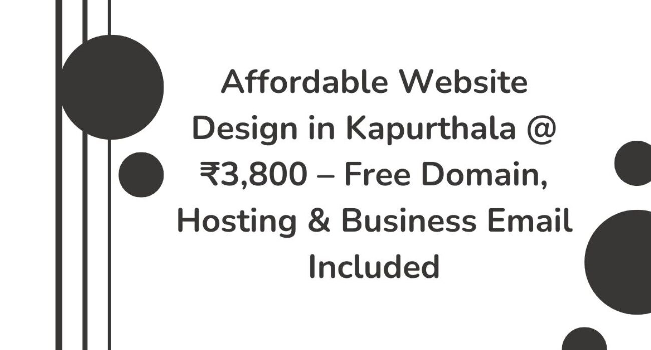 Website Design in Kapurthala