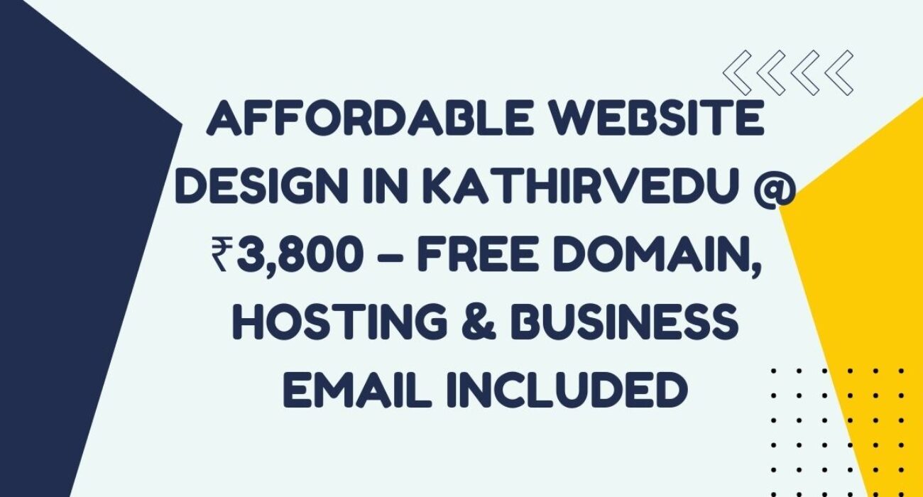 Website Design in Kathirvedu