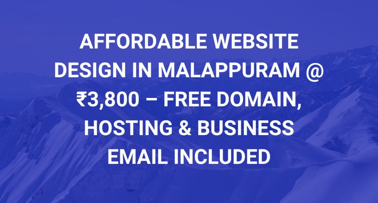 Website Design in Malappuram