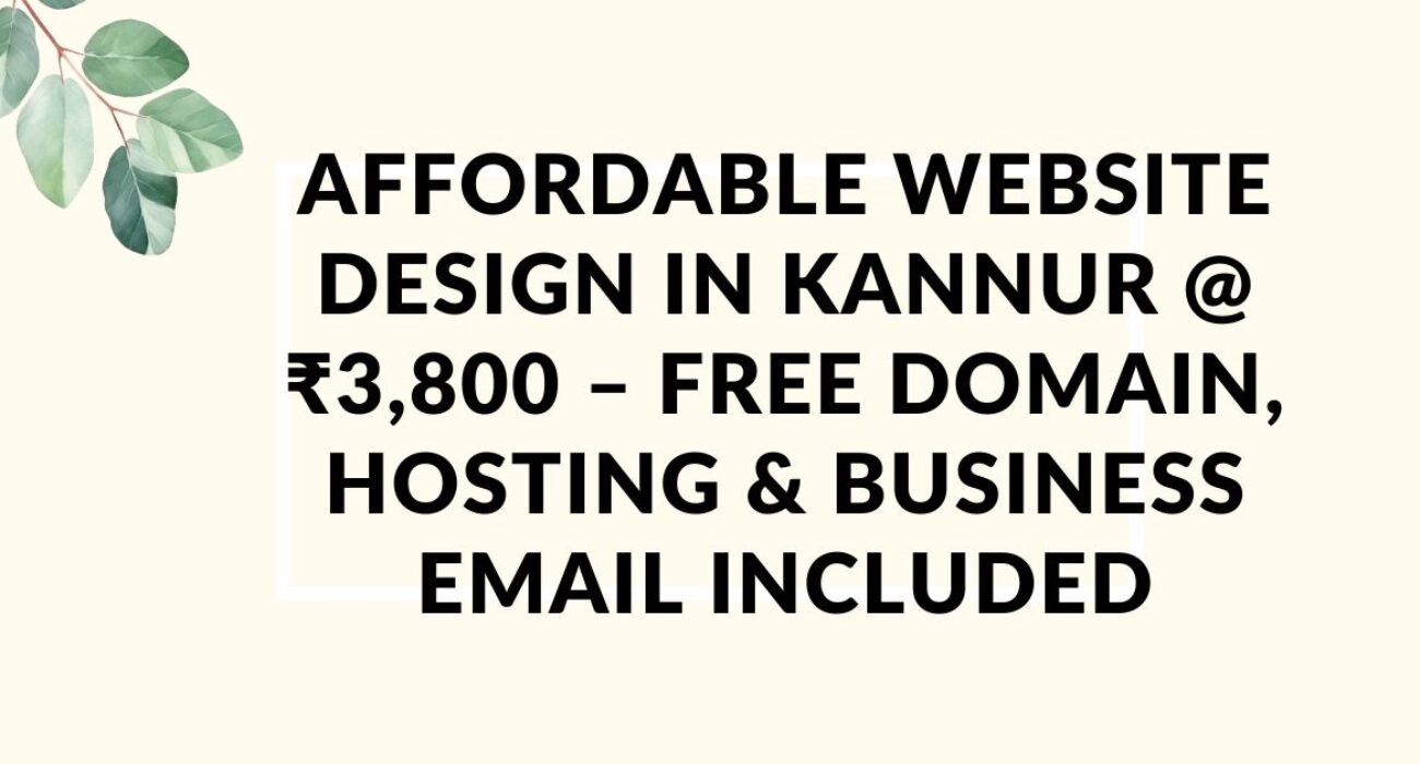 Website Design in Kannur