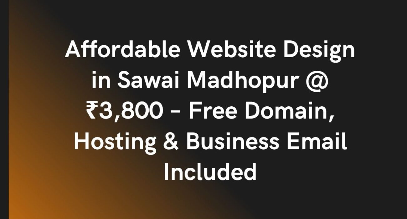 Website Design in Sawai Madhopur