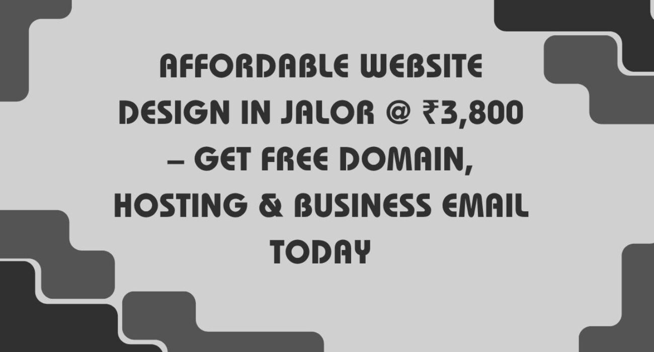 Website Design in Jalor