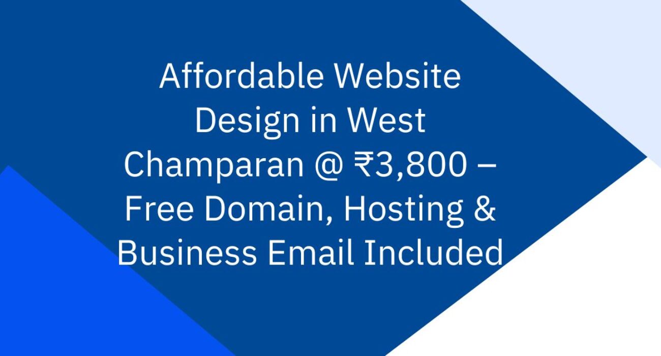Website Design in West Champaran