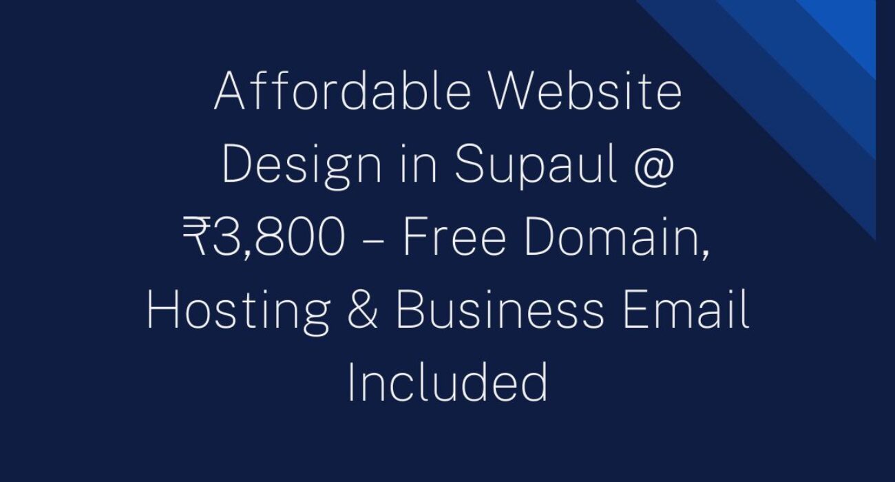 Website Design in Supaul