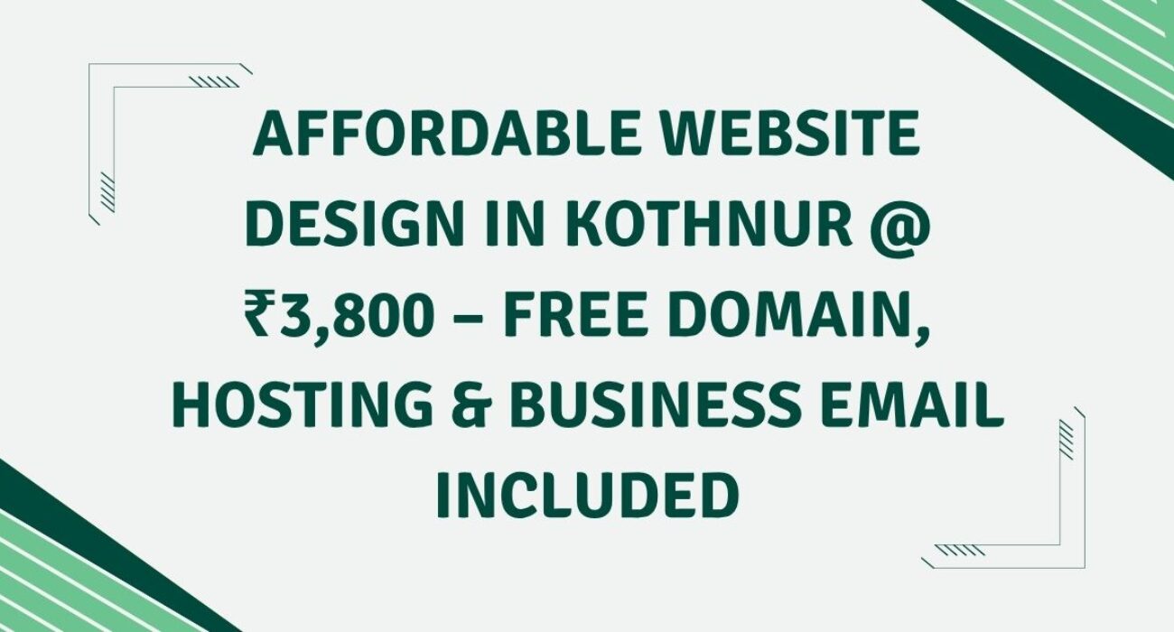 Website Design in Kothnur