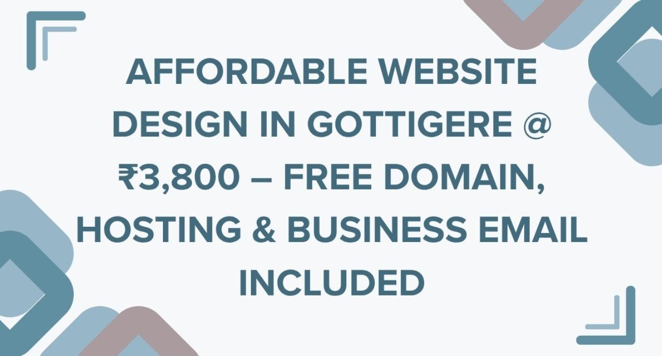 Website Design in Gottigere