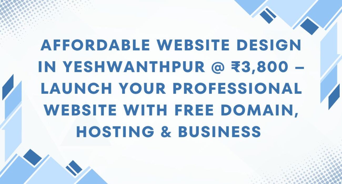 Website Design in Yeshwanthpur