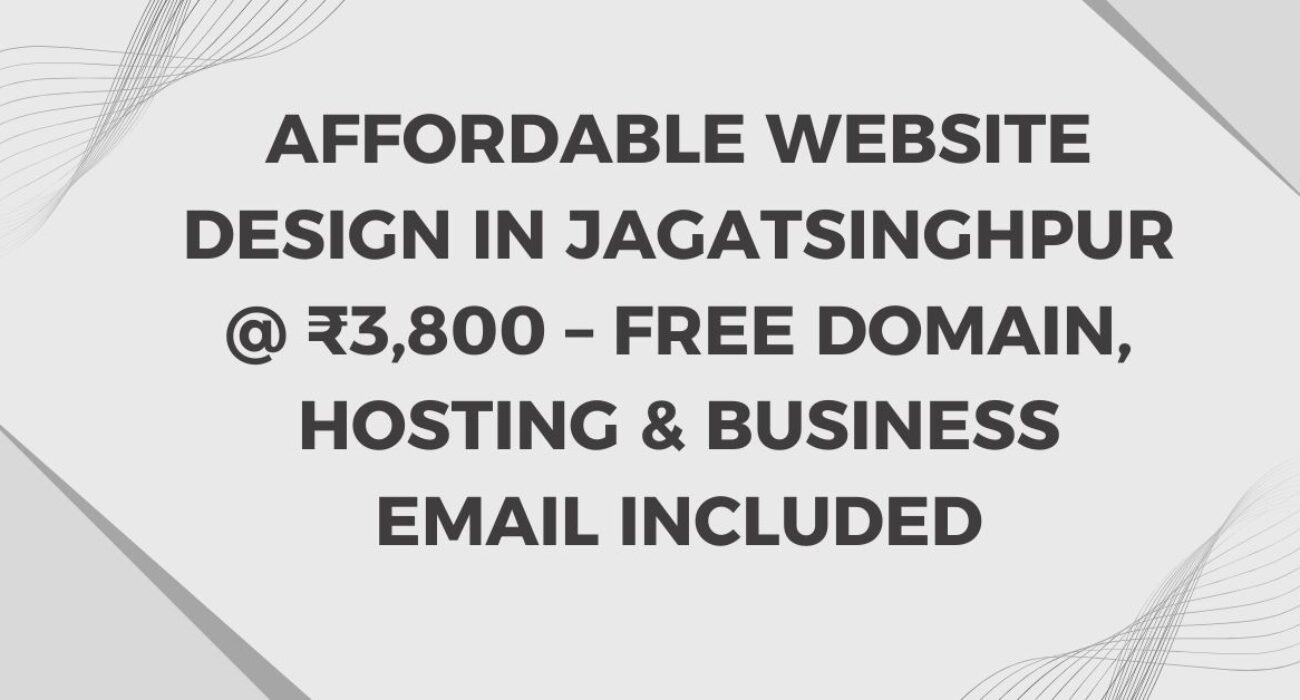Website Design in Jagatsinghpur