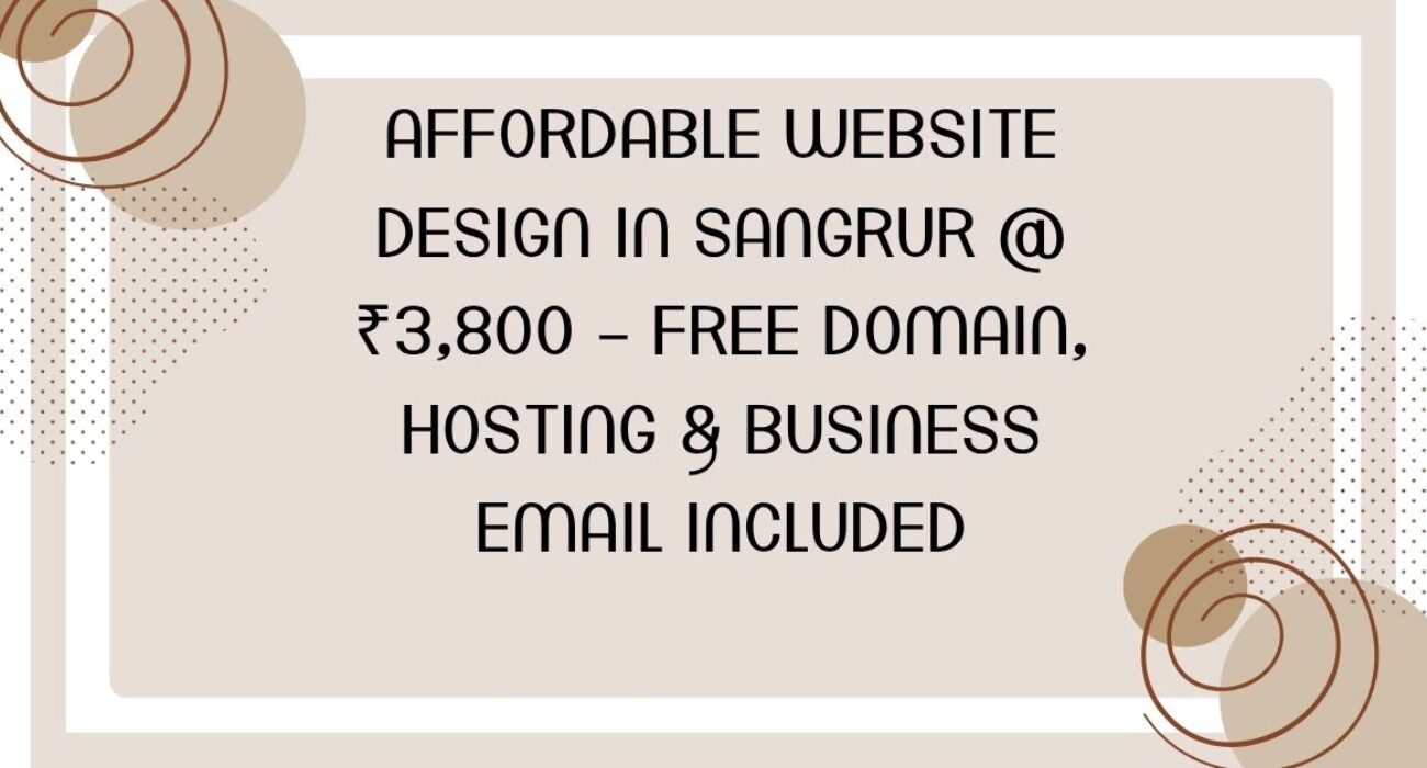 Website Design in Sangrur