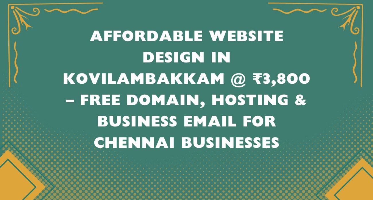 Website Design in Kovilambakkam