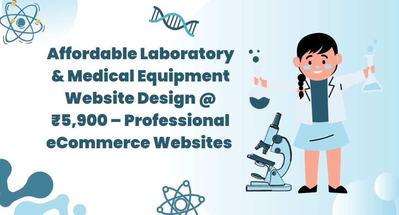 Laboratory & Medical Equipment Website Design