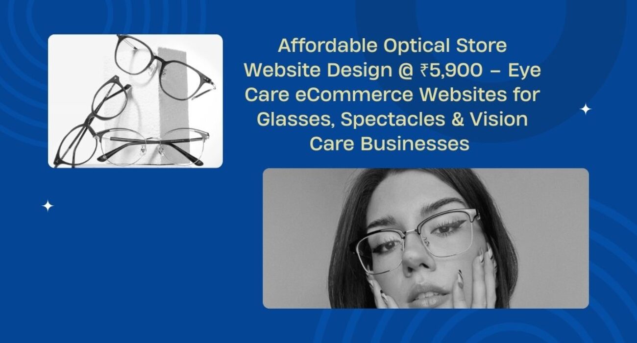 Optical Store Website Design