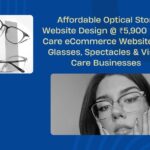 Optical Store Website Design