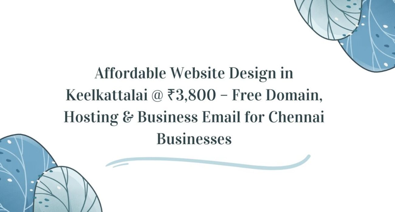 Website Design in Keelkattalai