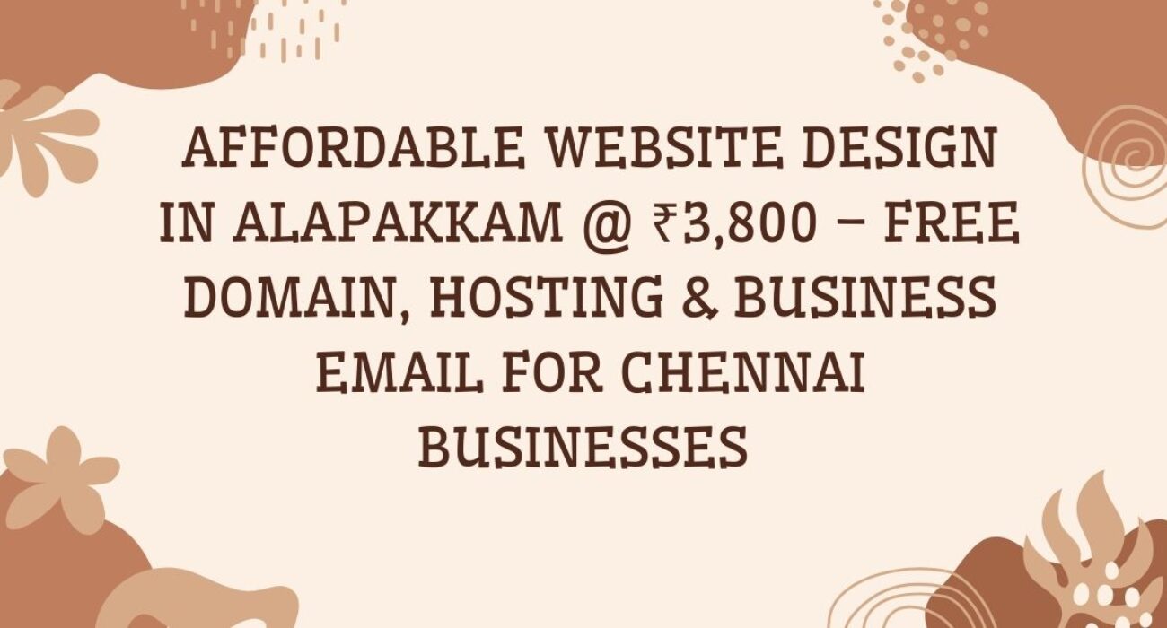 Website Design in Alapakkam