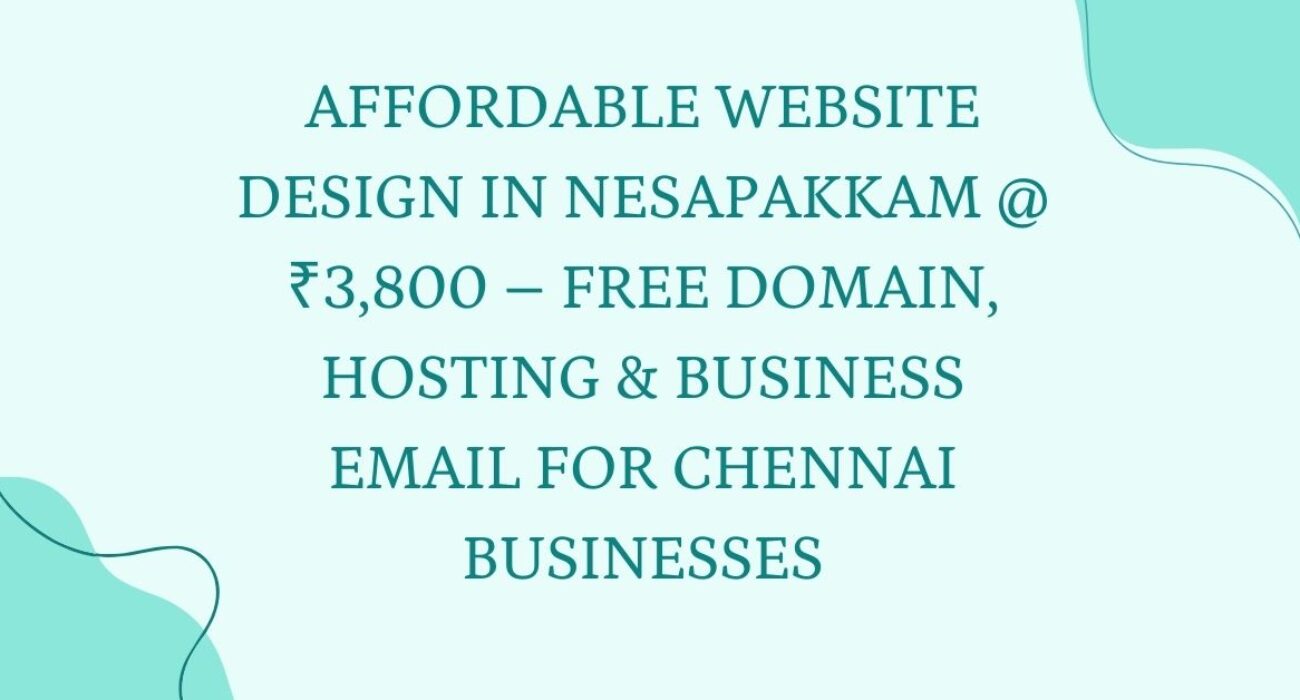 Website Design in Nesapakkam