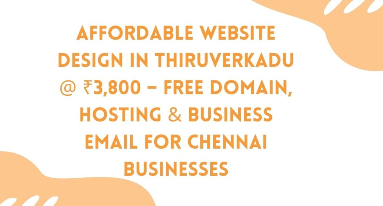 Website Design in Thiruverkadu
