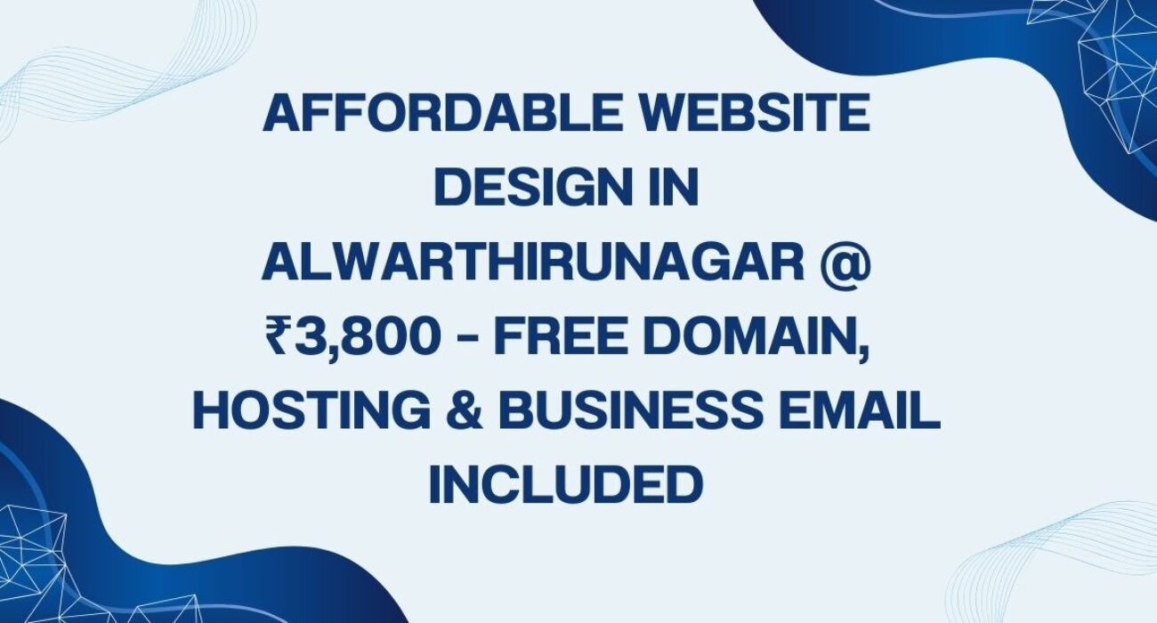 Website Design in Alwarthirunagar