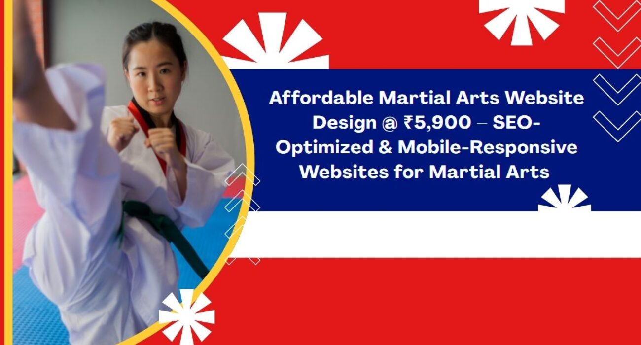 Affordable Martial Arts Website Design