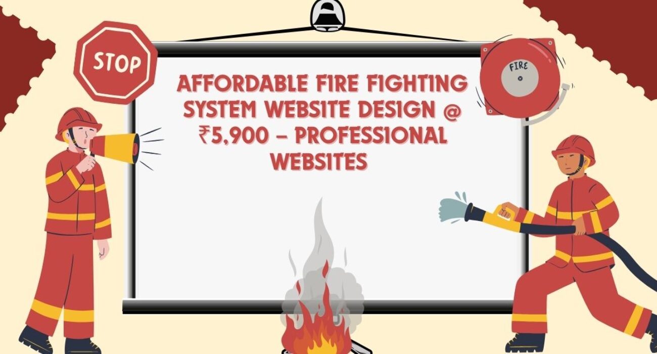 Fire Fighting System Website Design