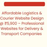 Affordable Logistics & Courier Website Design