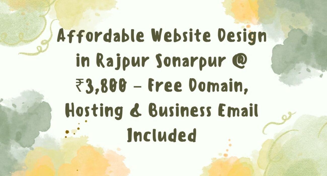 Website Design in Rajpur Sonarpur