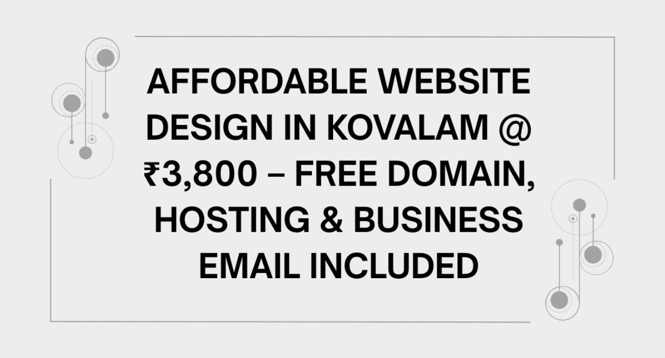 Website Design in Kovalam