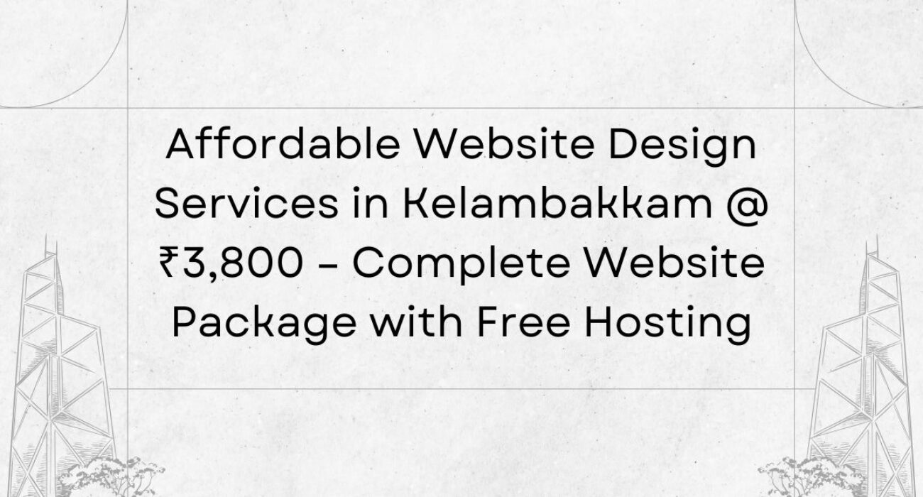 Website Design Services in Kelambakkam