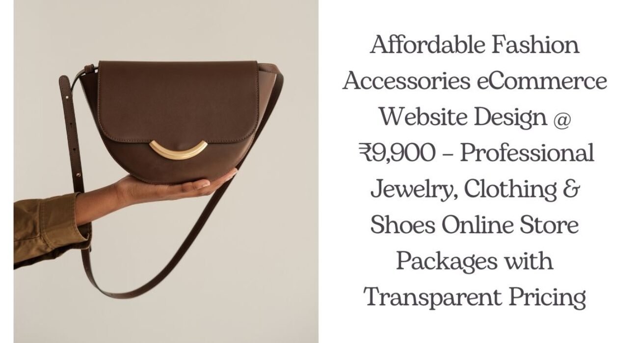 Accessories eCommerce Website Design