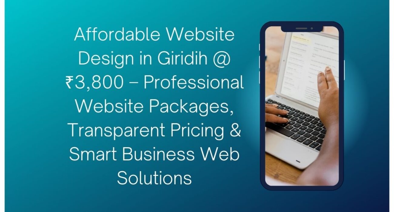 Affordable Website Design In Giridih