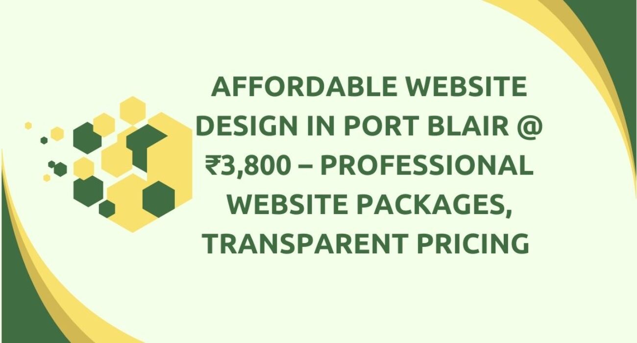 Affordable Website Design In Port Blair