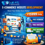 Affordable Ecommerce Website Development Just ₹15999 – Free Domain, Hosting & Business Email