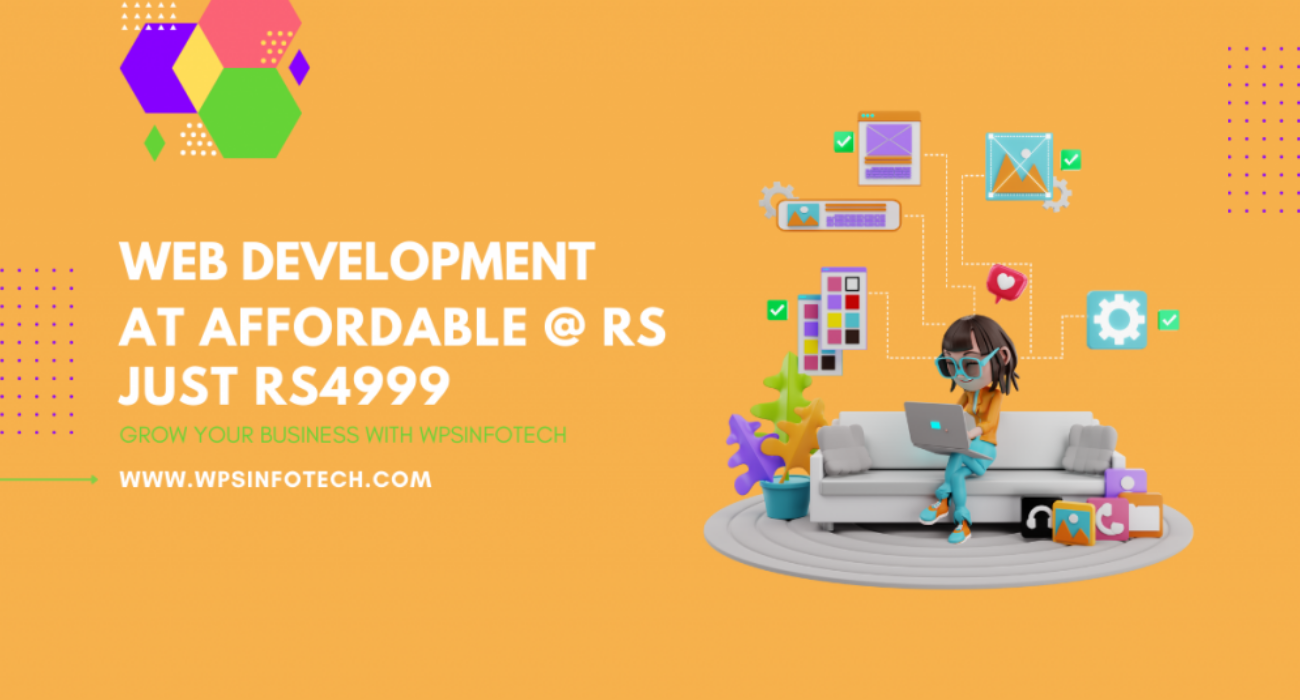 Web development At Affordable @ Rs Just Rs4999
